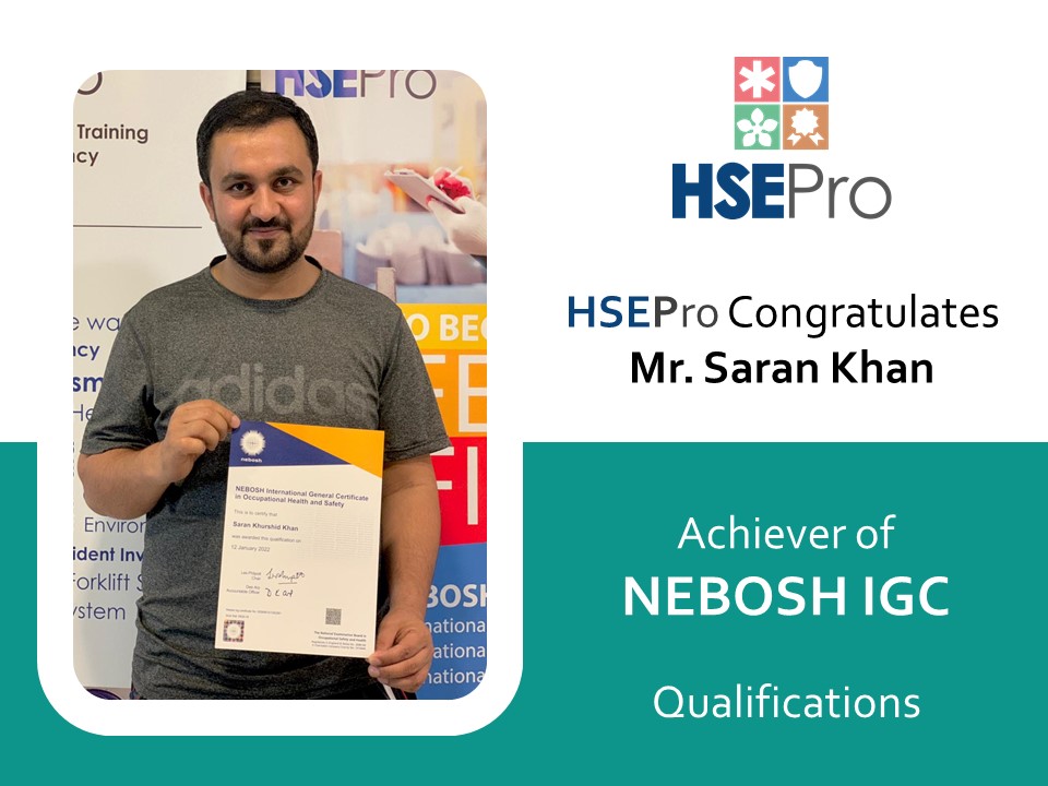 nebosh Saudi Arabia