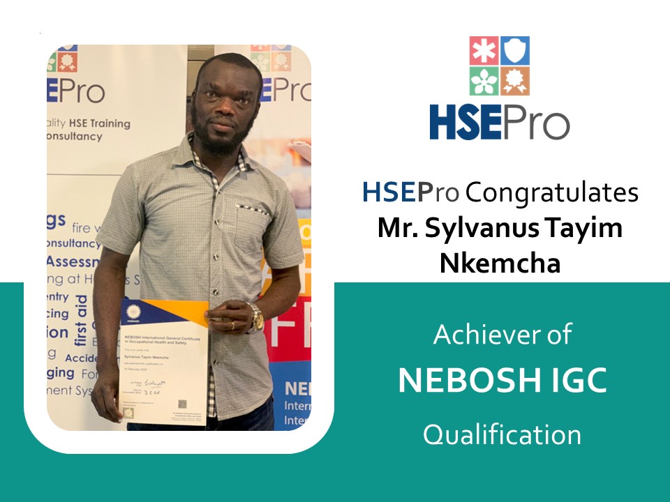 nebosh learners Saudi Arabia