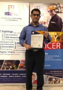 Safety Officer training in Saudi Arabia