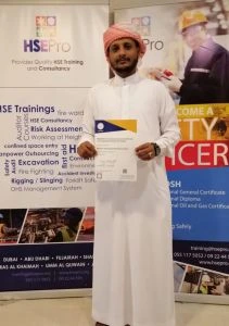 Safety Officer training in Saudi Arabia
